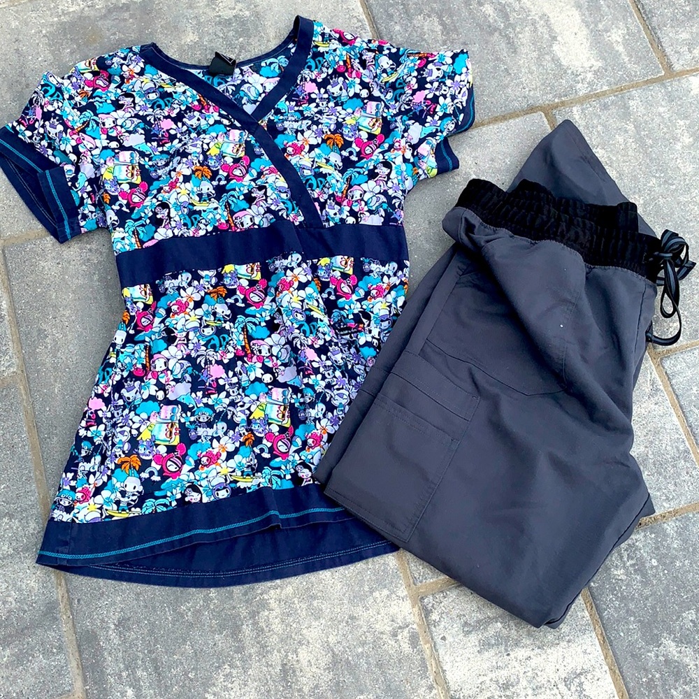 Scrub Set! Top by Koi, ScrubStar pants